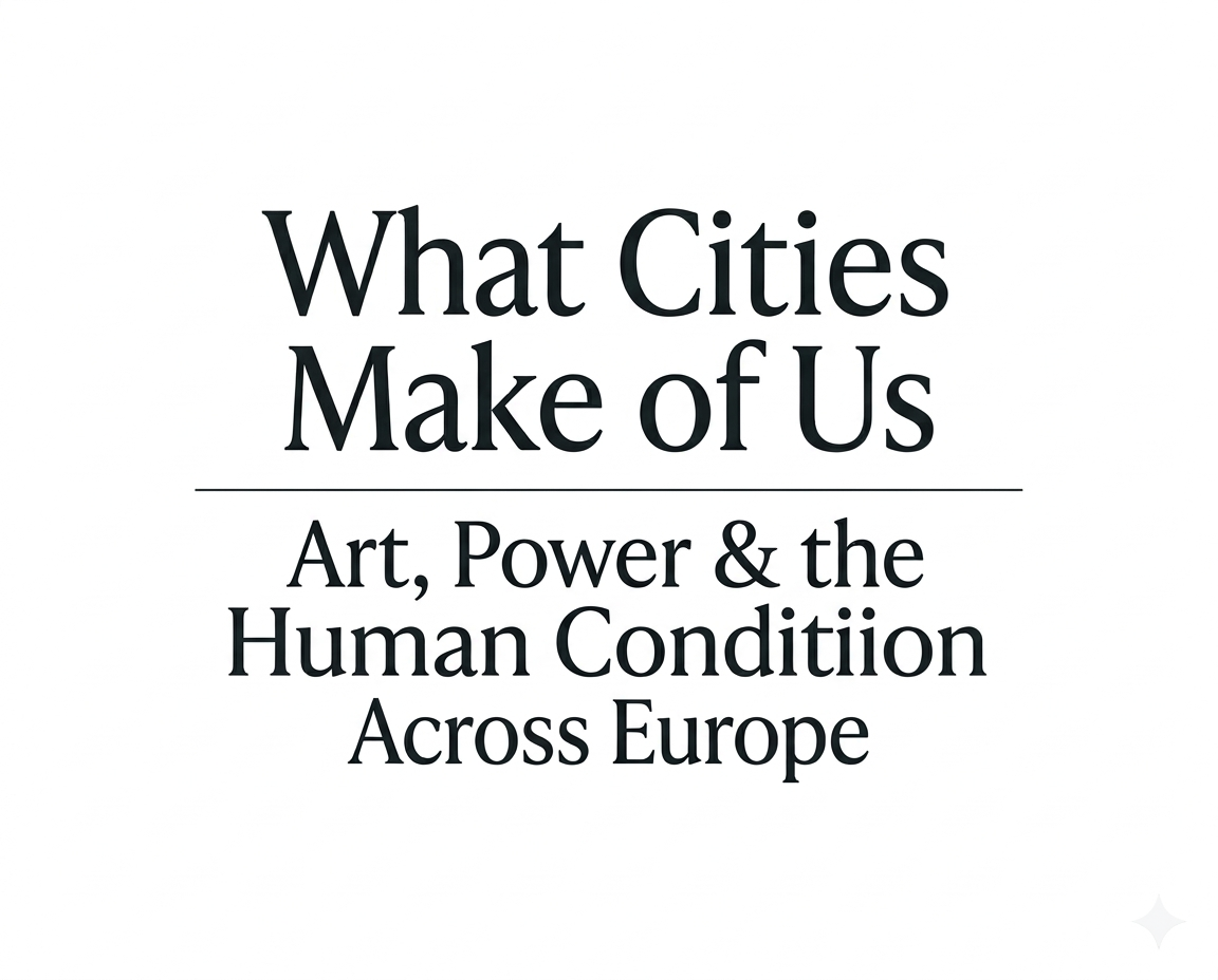 Art] What Cities Make of Us: Art, Power & the Human Condition Across Europe | The Grand Tour: When Europe's Elite Went to School (00/22)