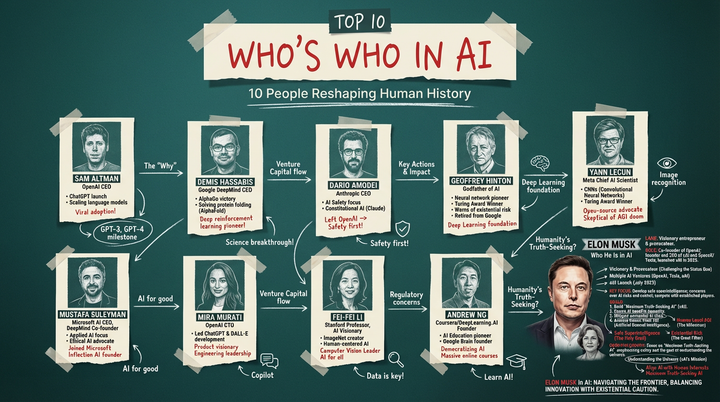 AI Notebook] Who's Who in AI 2026