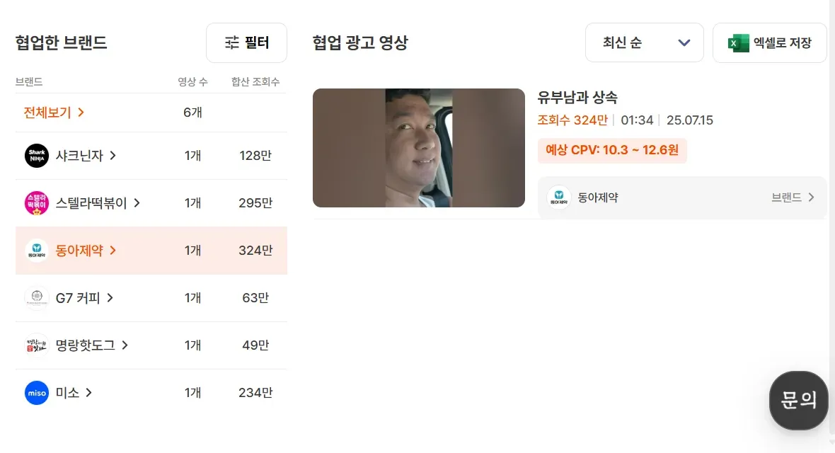 유광기 내 '미남재형'과 협업 브랜드