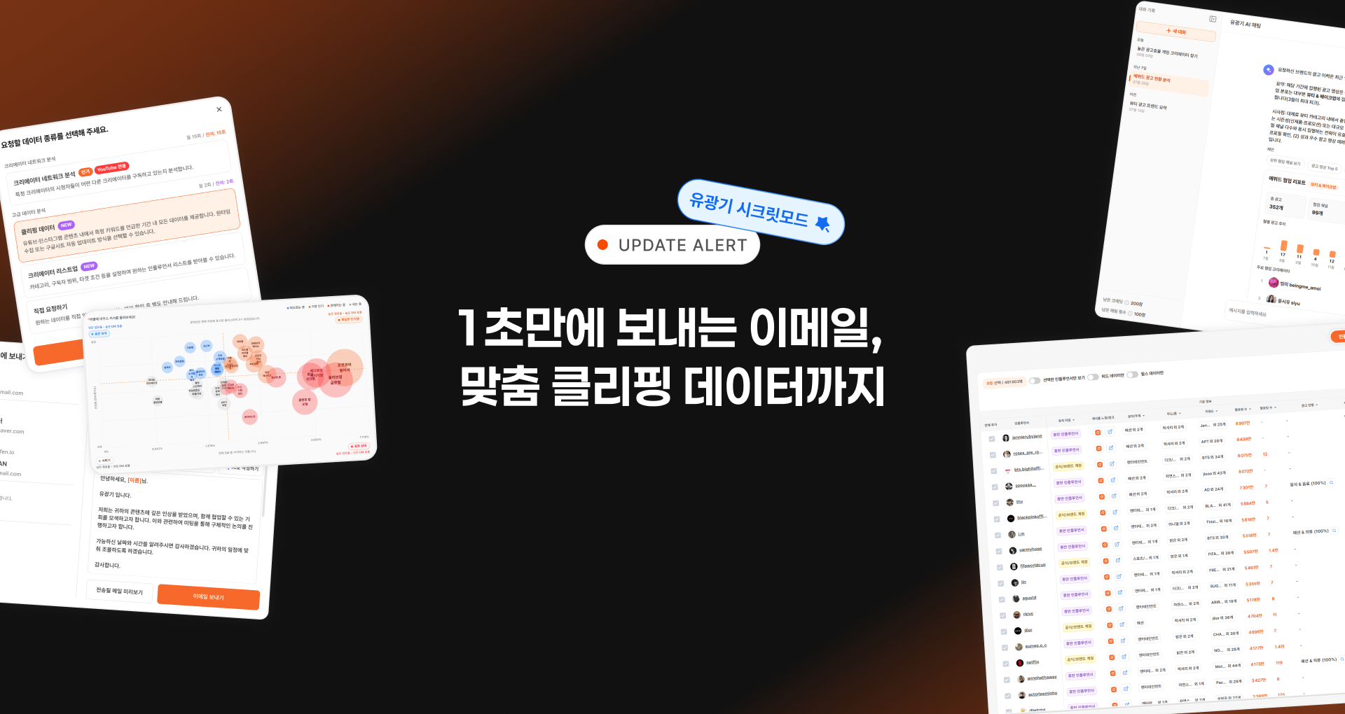 [UPDATE] 1초만에 보내는 이메일, 맞춤 클리핑 데이터까지