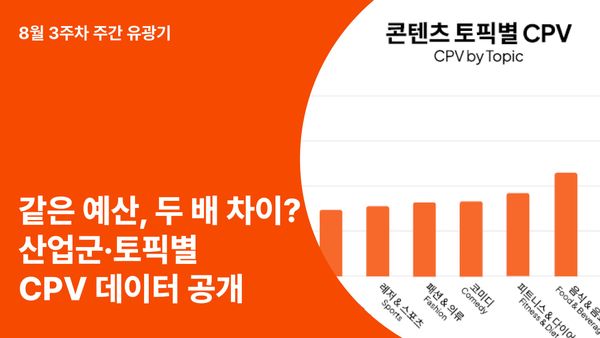 같은 예산, 두 배 차이? 산업군·토픽별 CPV 데이터 공개