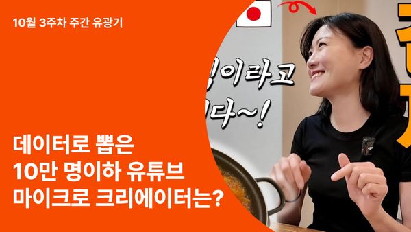“10만 명도 안 되는데 이렇게 뜬다고?”— 외국인의 시선으로 ‘한국’을 새롭게 말하는 라이징 크리에이터 3