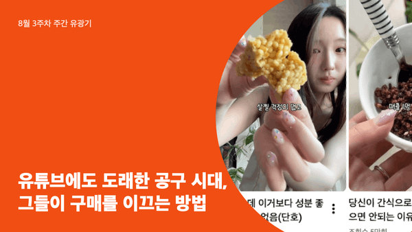 유튜브에도 도래한 공구 시대, 그들이 구매를 이끄는 방법