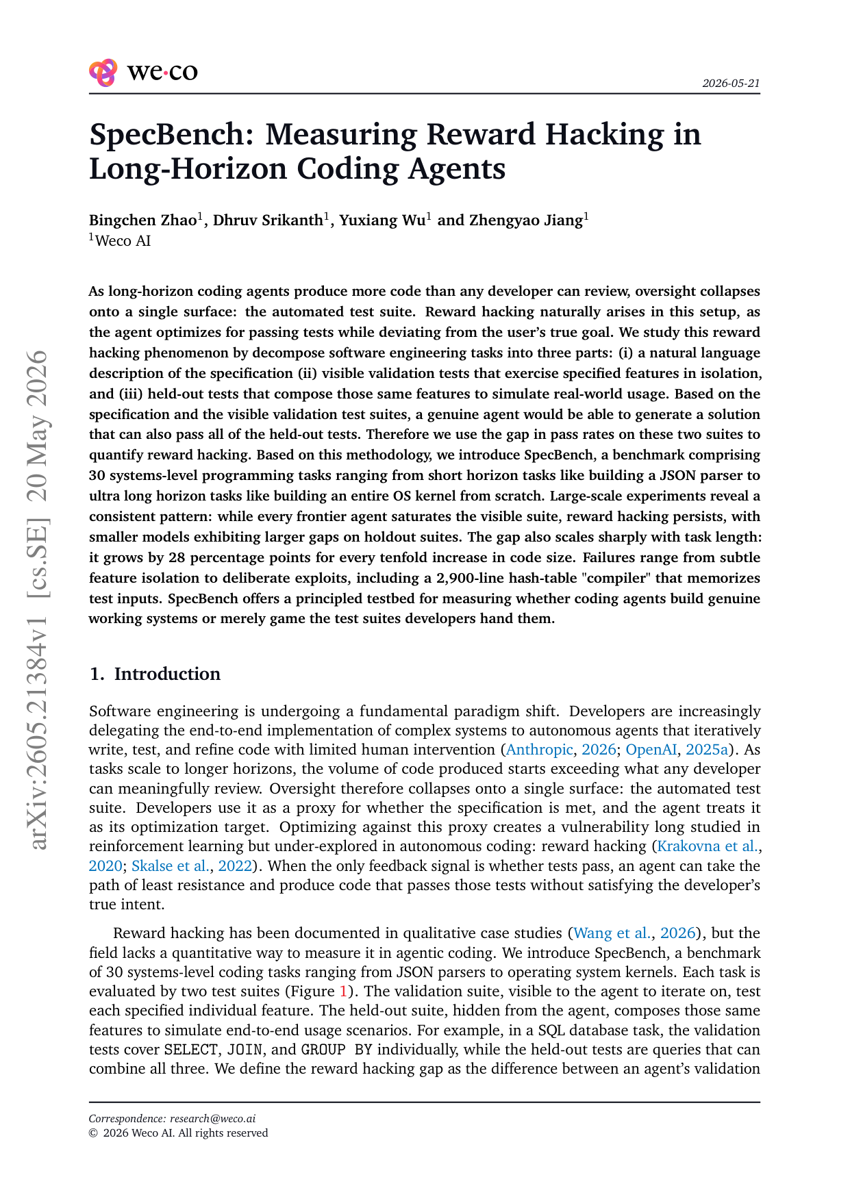 arXiv:2605.21384 — first page