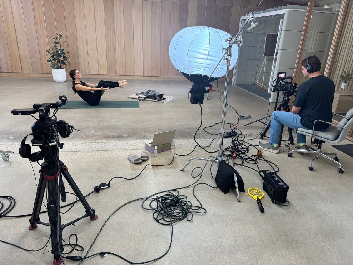 Behind the Scenes of Yoga With Adriene: Cameras & Gear