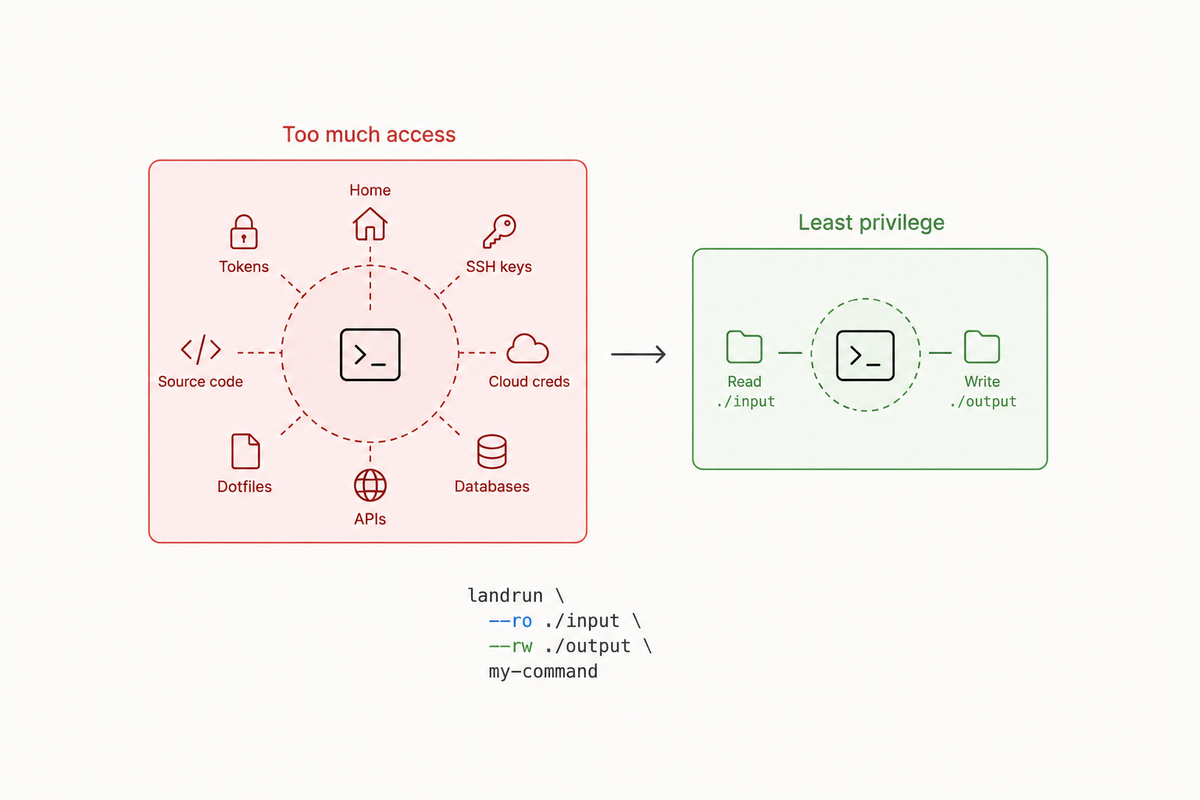 Landrun: binaries are not trustworthy