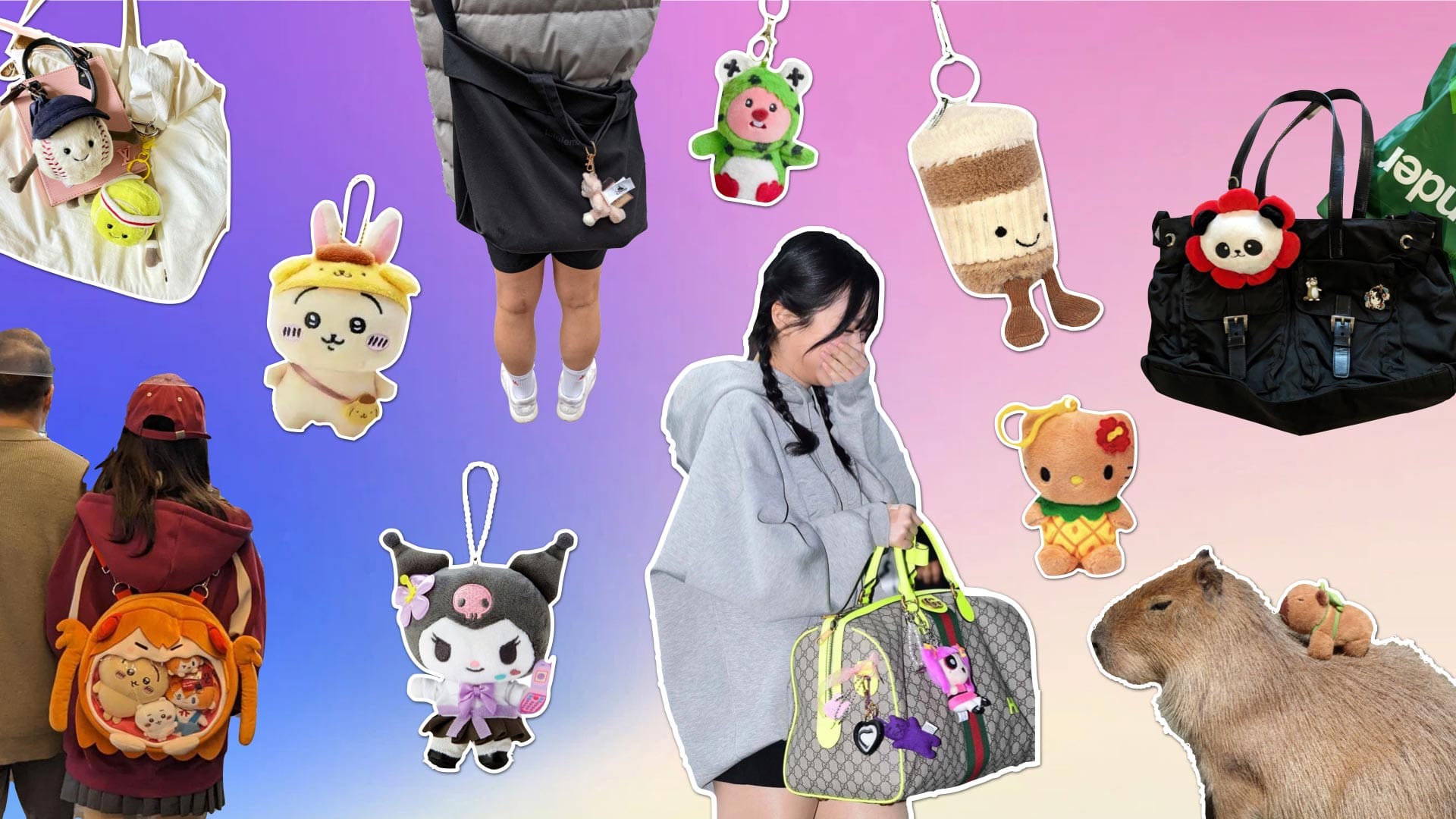 Bag Companions: How Plush Bag Charms Became Totems for Chinese Youth