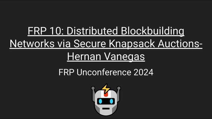 Distributed Blockbuilding Networks