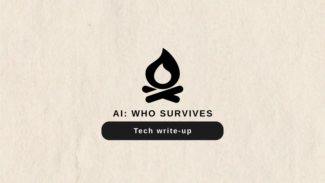 AI: it's about survival