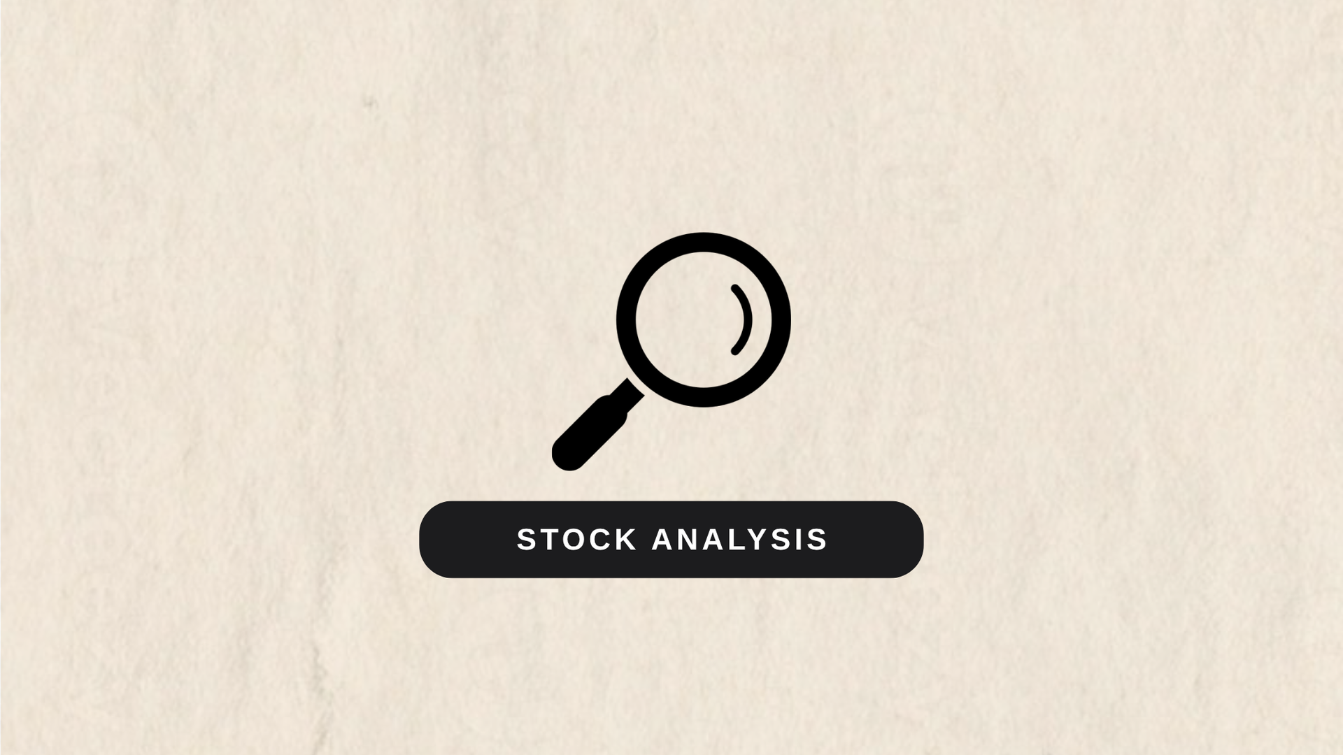 Stock analysis
