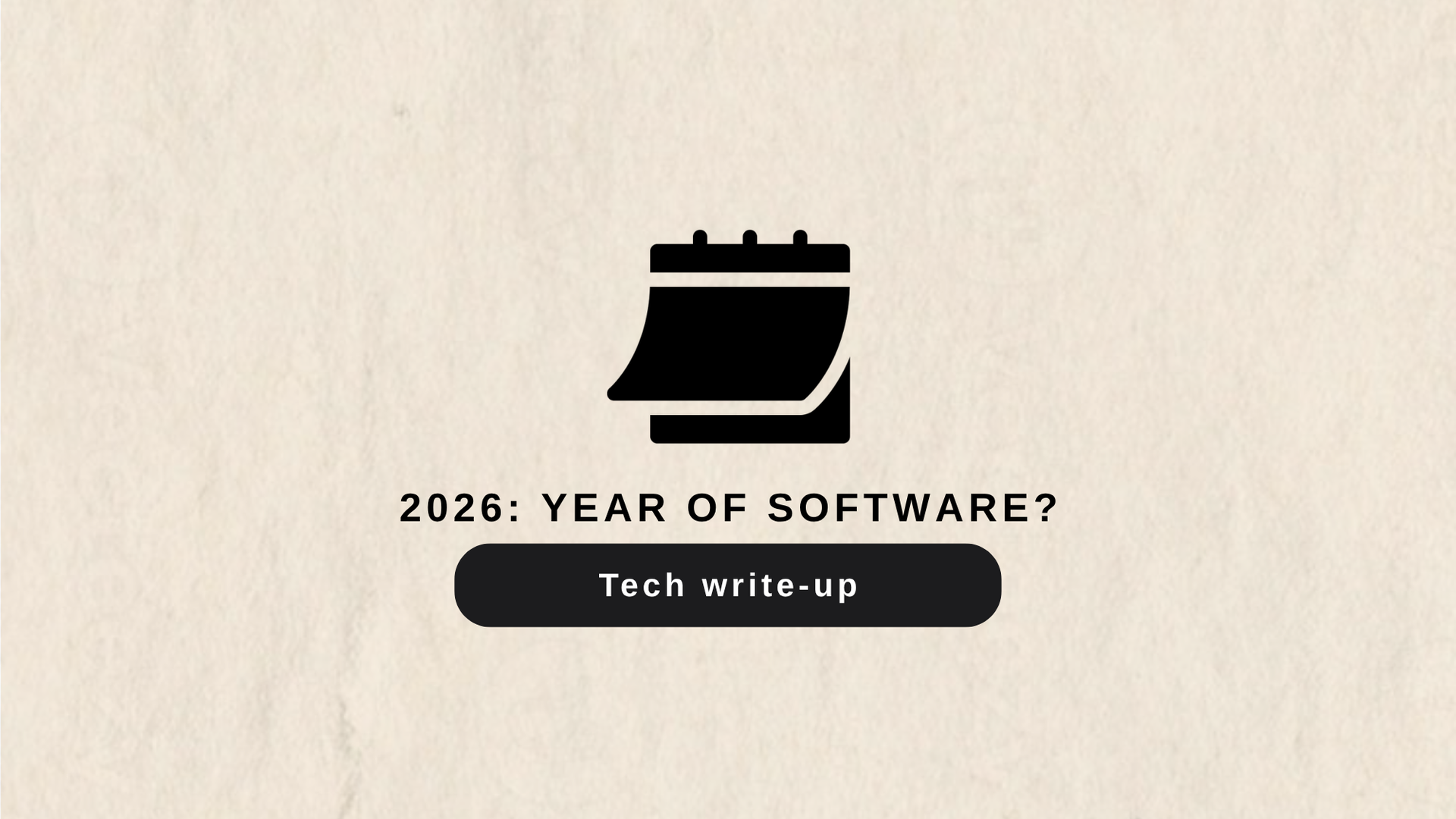 2026: The comeback of software stocks?