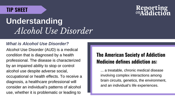 TIP SHEET: Understanding Alcohol Use Disorder📝