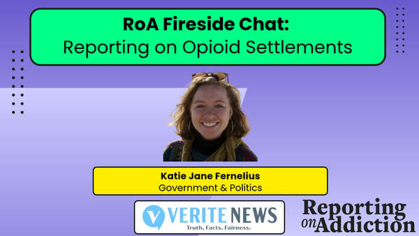 🎤📹Reporting on Addiction Conversations Series (Ep 3.)