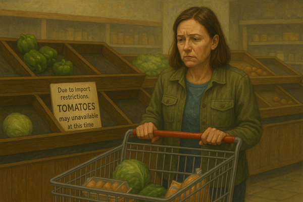 Tomatoes in February