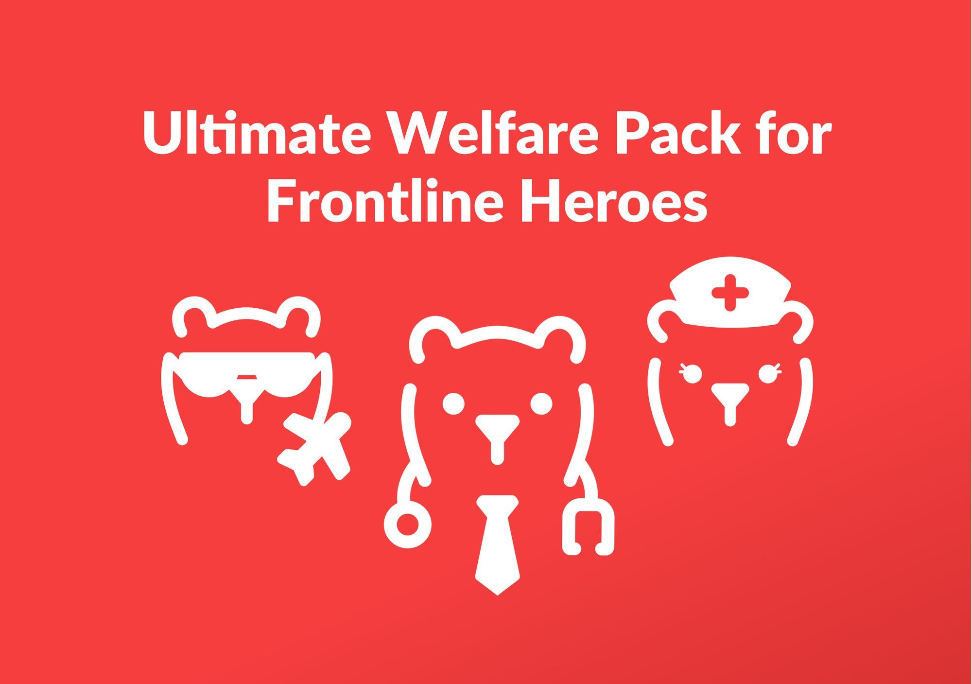 Free Ultimate Welfare Booster Pack for Frontline Heroes worth $144