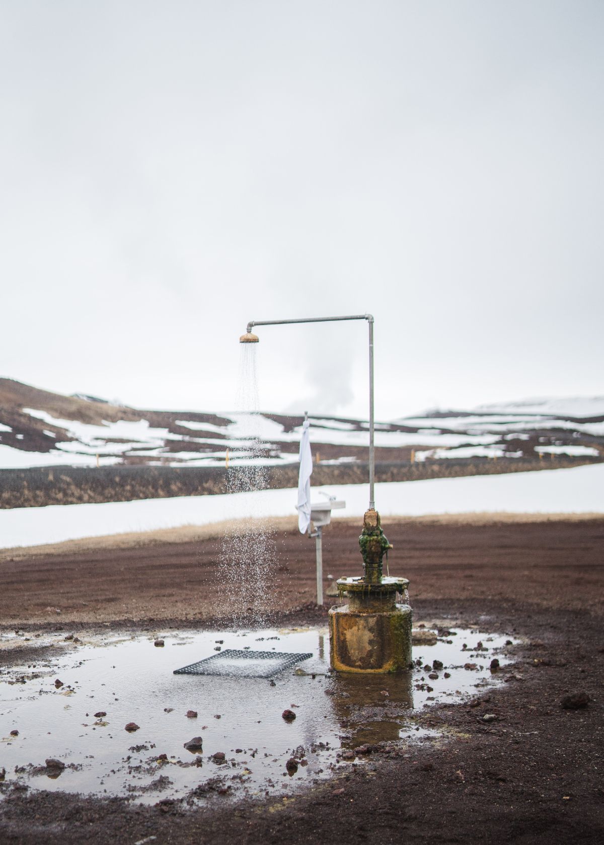 How to shower while camping