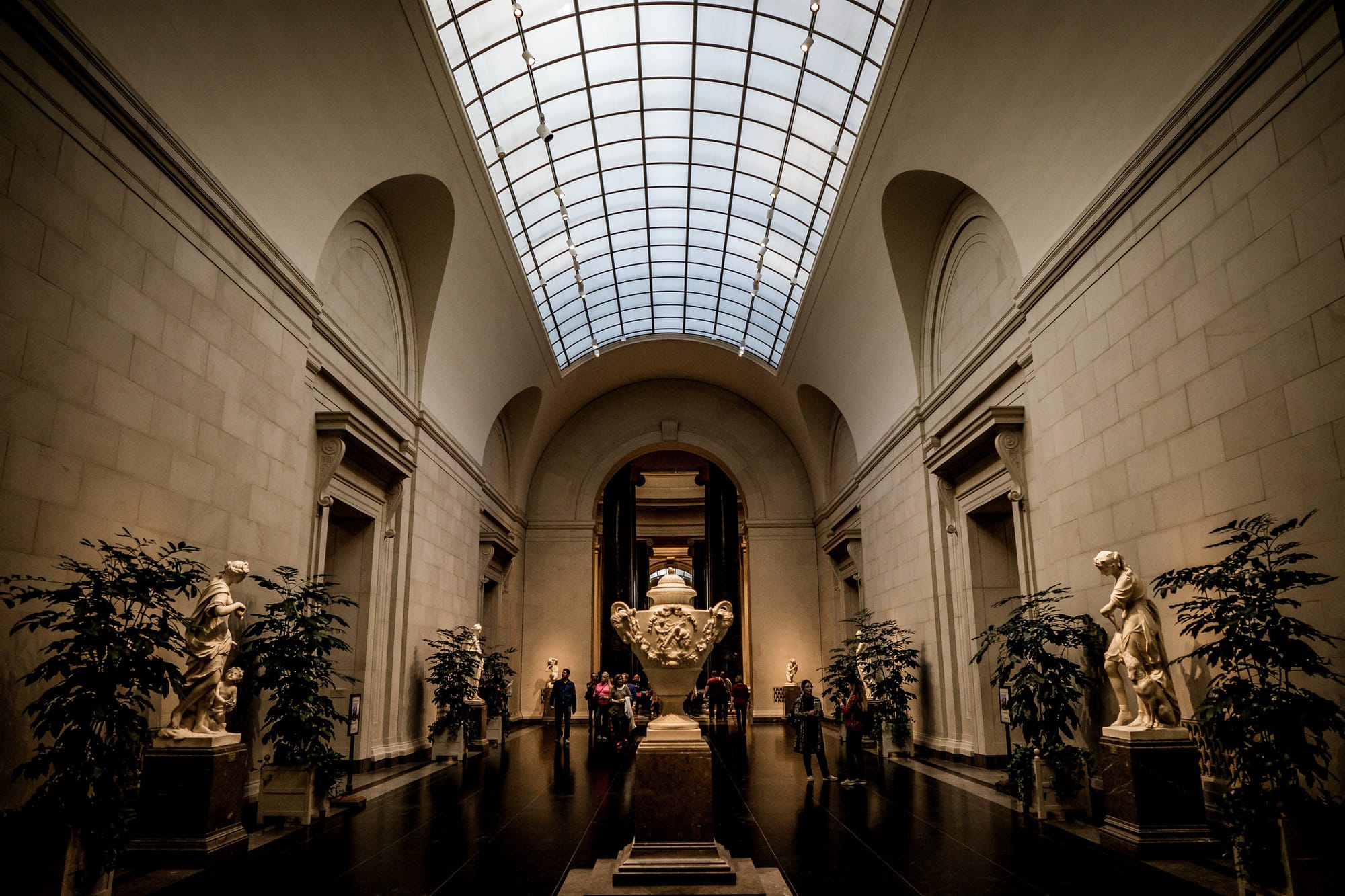 The National Gallery inside. 