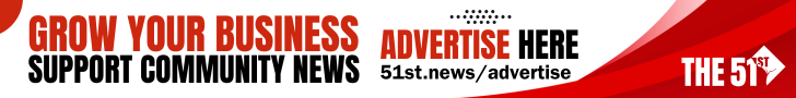 "Grow your business, support community news, advertise here: 51st.news/advertise"