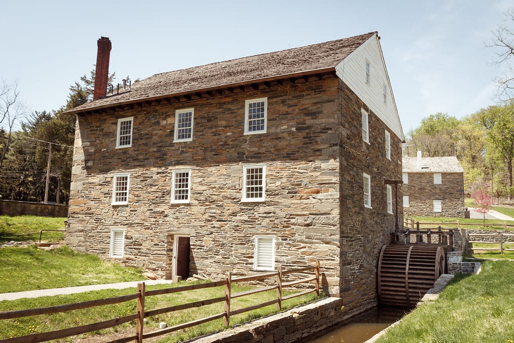 The historic Peirce Mill in Rock Creek Park