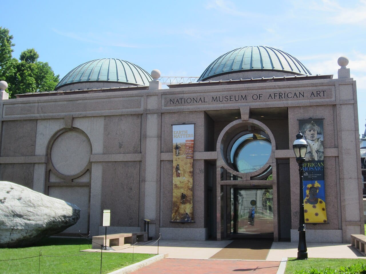 The Smithsonian National Museum of African Art building on the National Mall