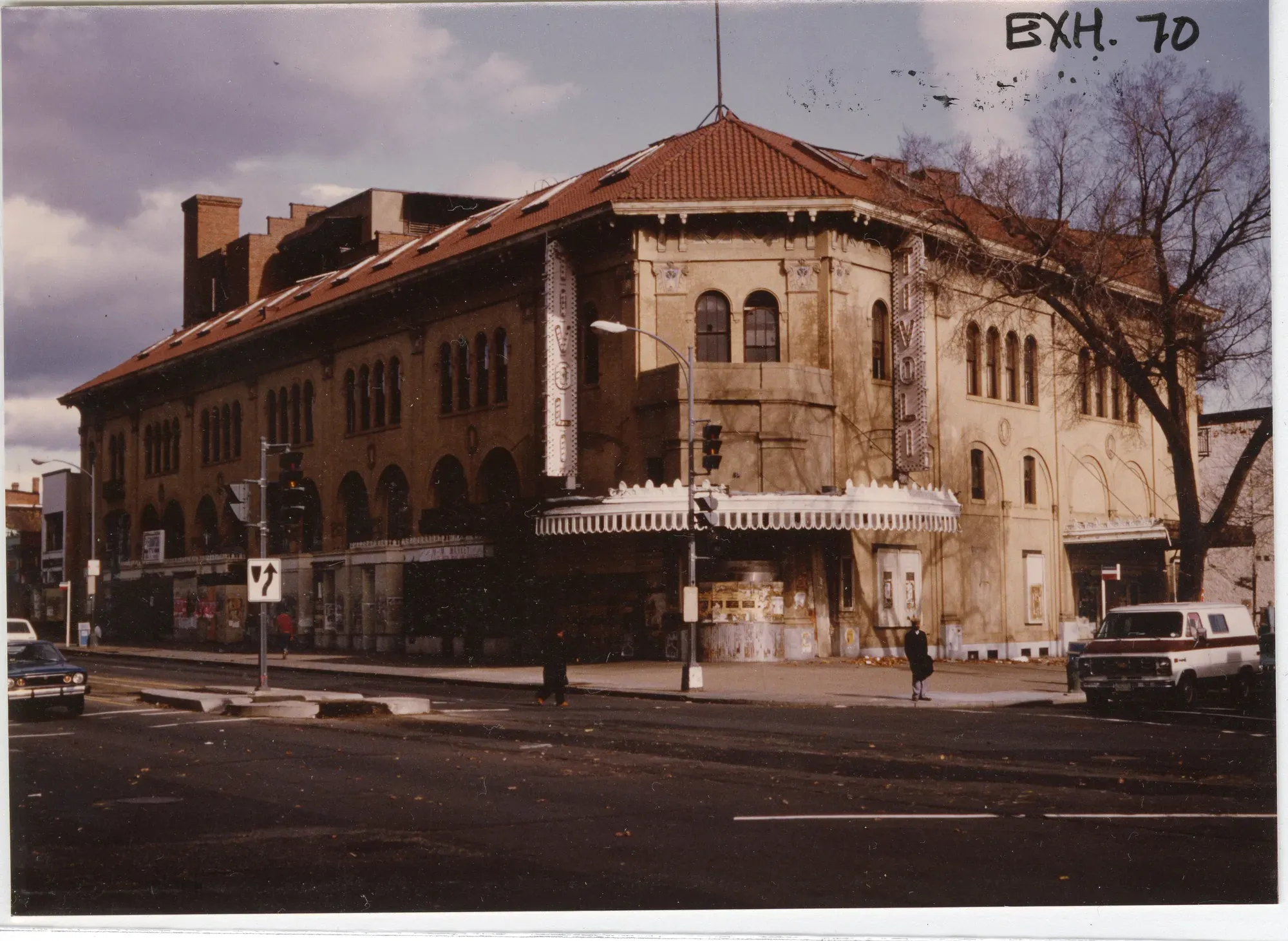 An archive photo of the Tivoli Theater building in D.C.'s Columbia Heights neighborhood.