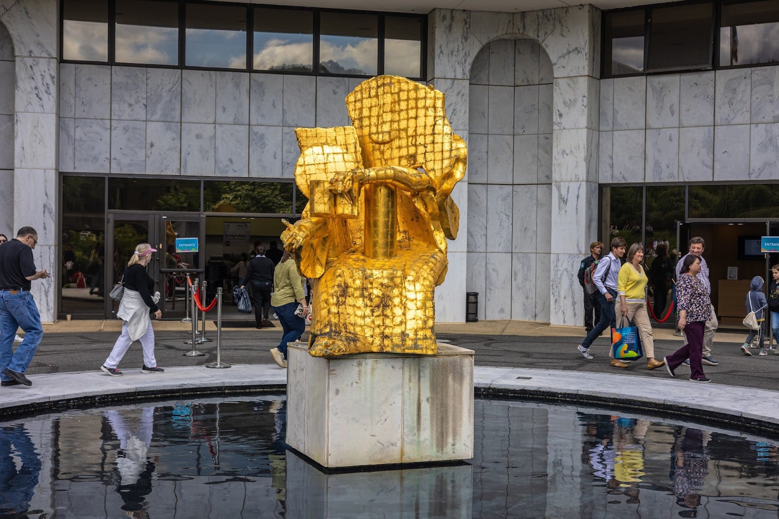 A sculpture in the French Embassy in Washington, D.C.