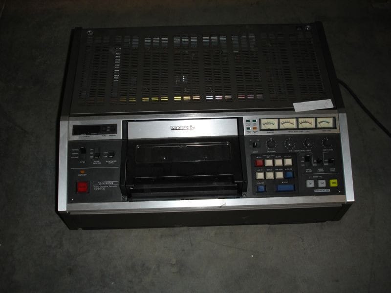 An old-school Panasonic audio device.