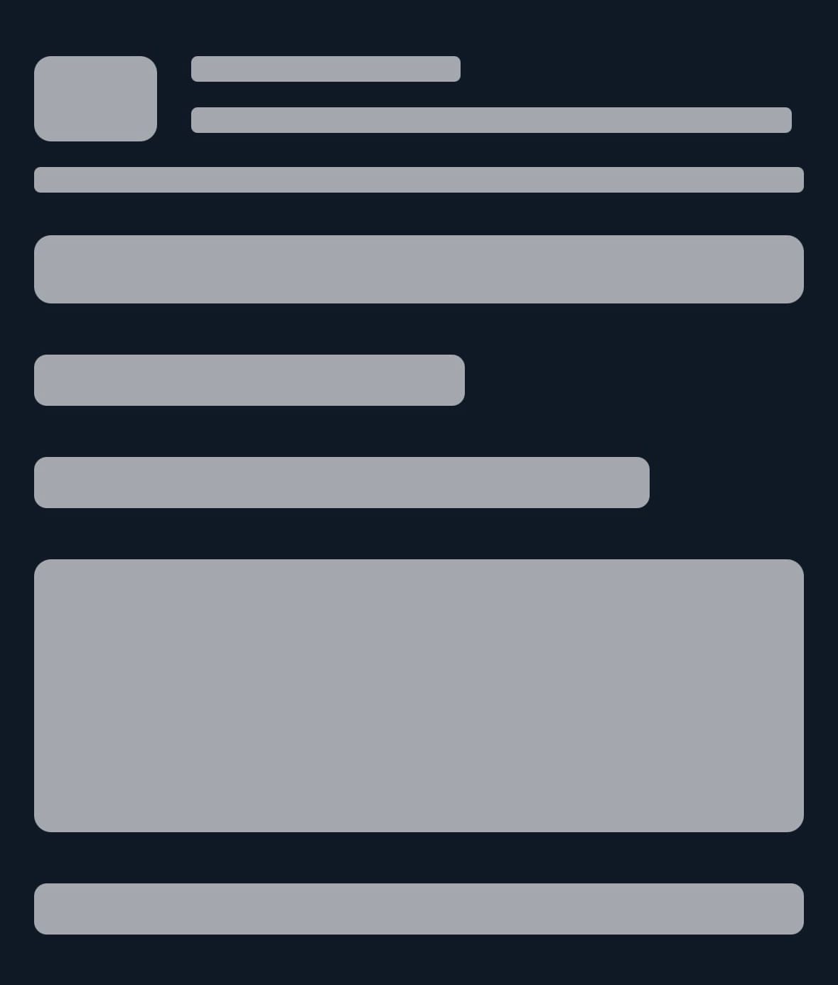 A dark screen with light boxes