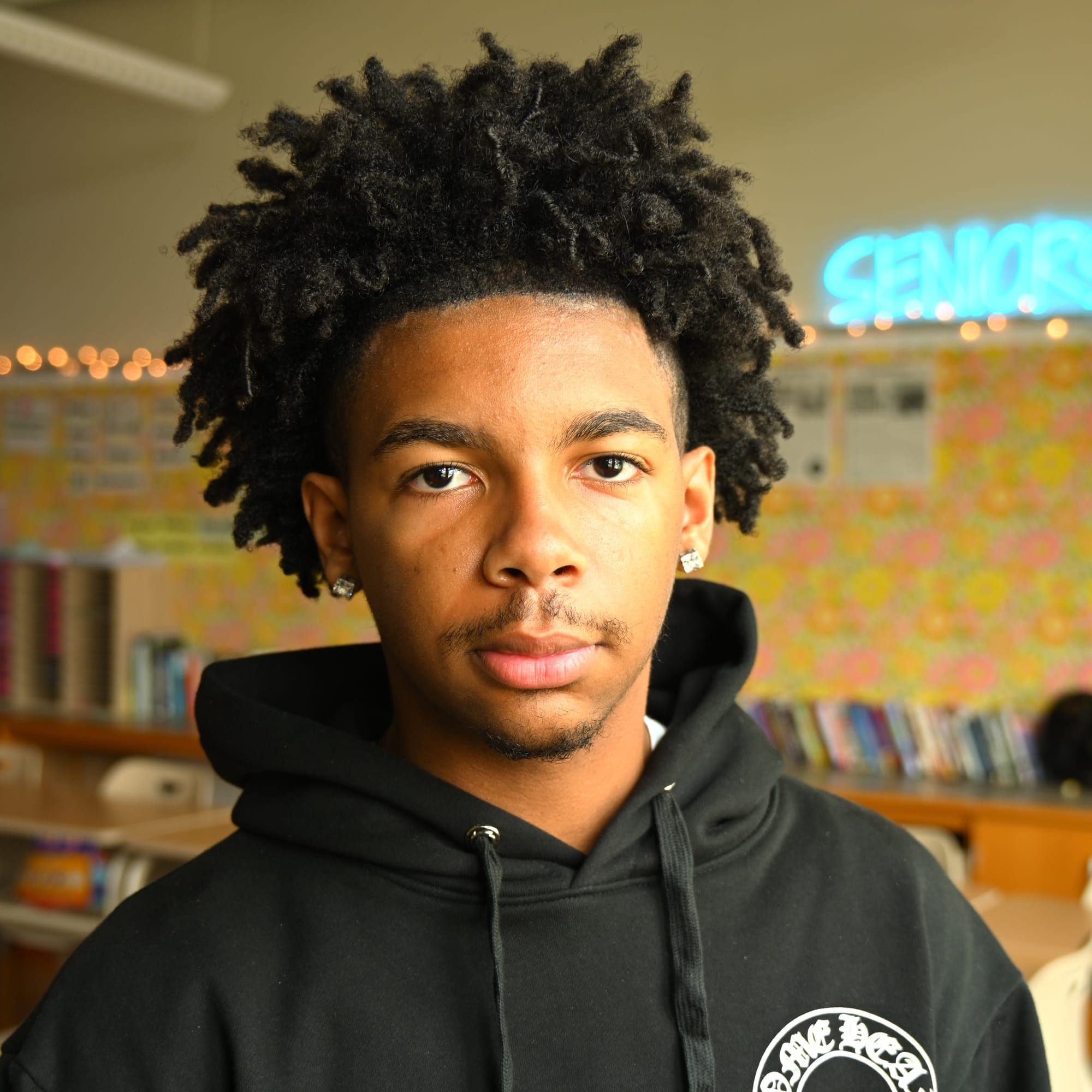 A portrait of Davaughn Gaddy