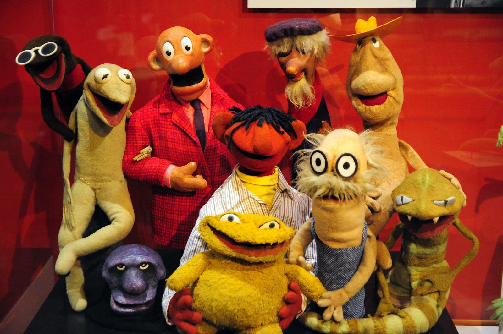 A collection of muppets 