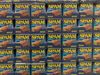 SPAM cans are stacked on a shelf