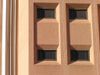 A view of windows at the D.C. Jail.