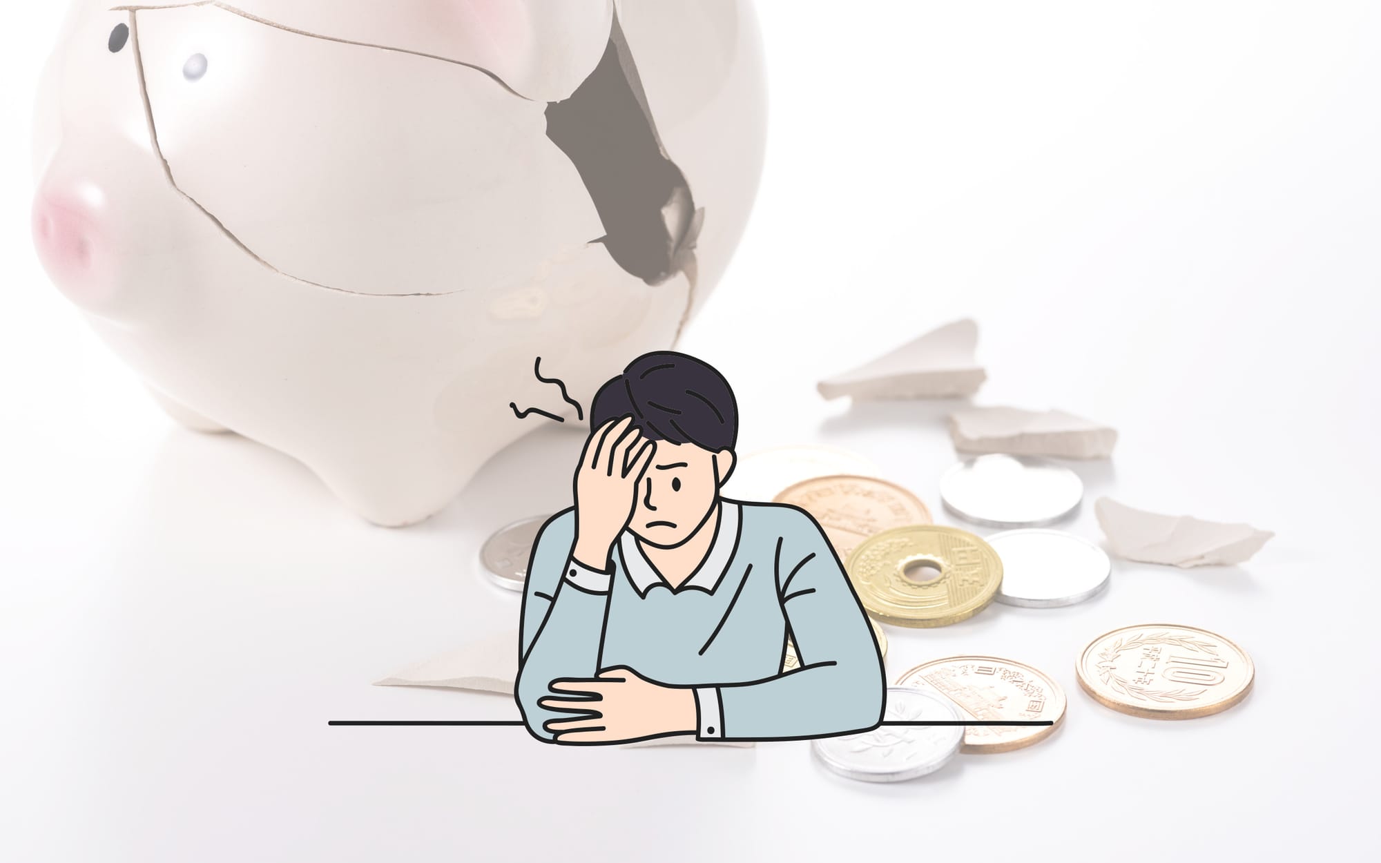 장비 신고 기한을 놓쳐서 골치 아파하는 모습