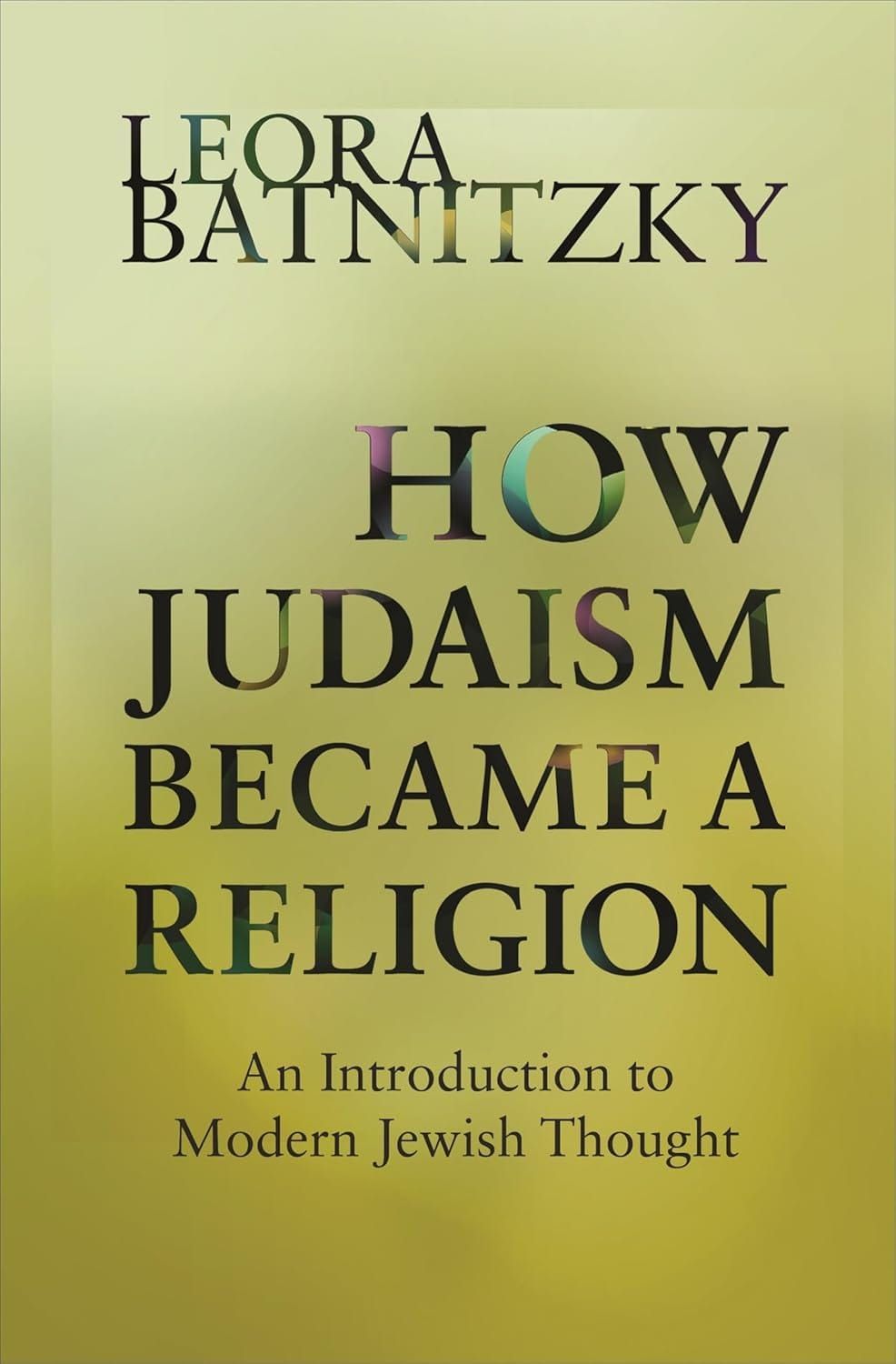 Bikherdik B-tch: How Judaism Became A Religion