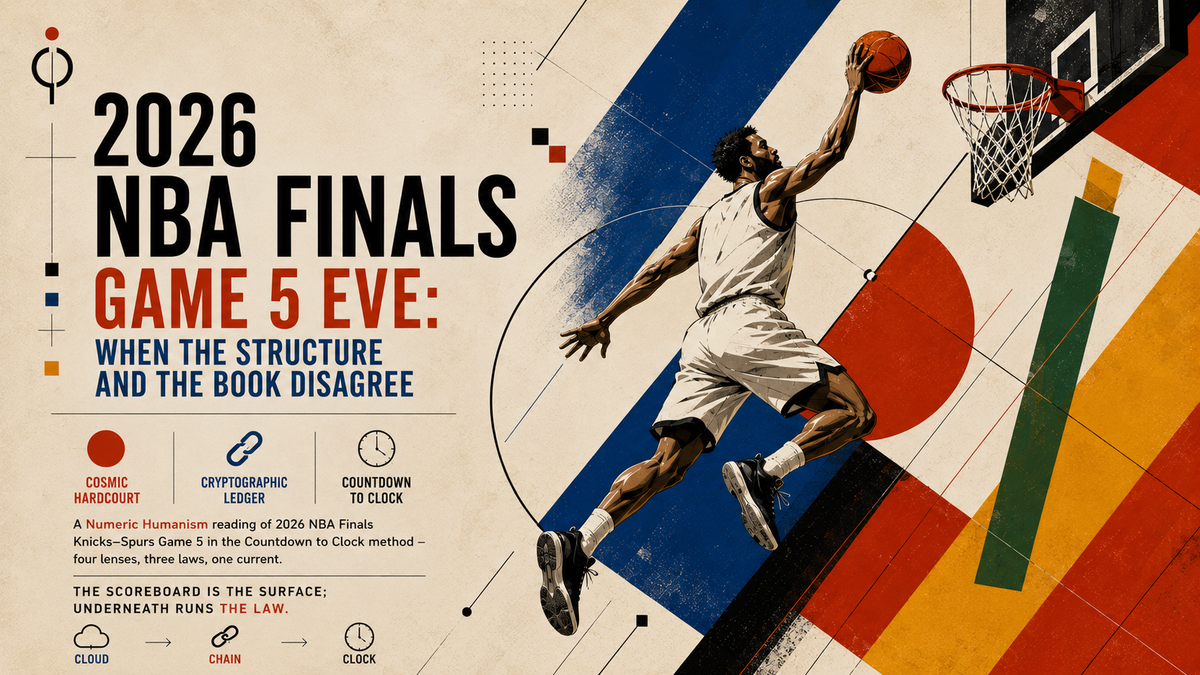 2026 NBA Finals - Game 5 Eve: When the Structure and the Book Disagree