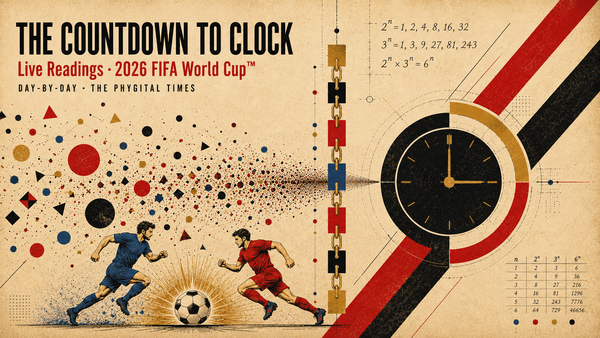 The Countdown to Clock: Live Predictions · 2026 FIFA World Cup™ · Day-by-Day Updates