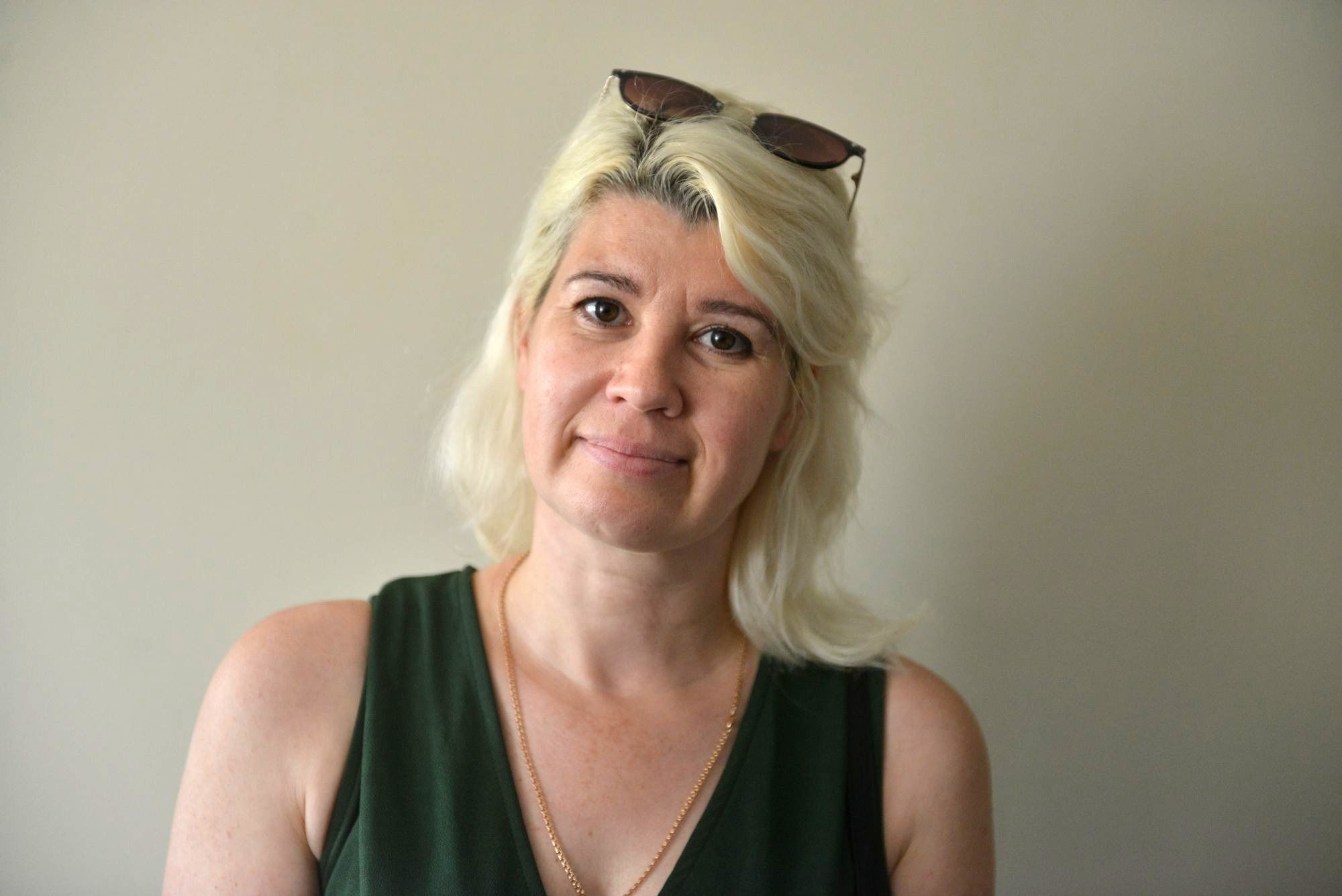 Ukrainian woman forging new opportunities with help of local blacksmiths