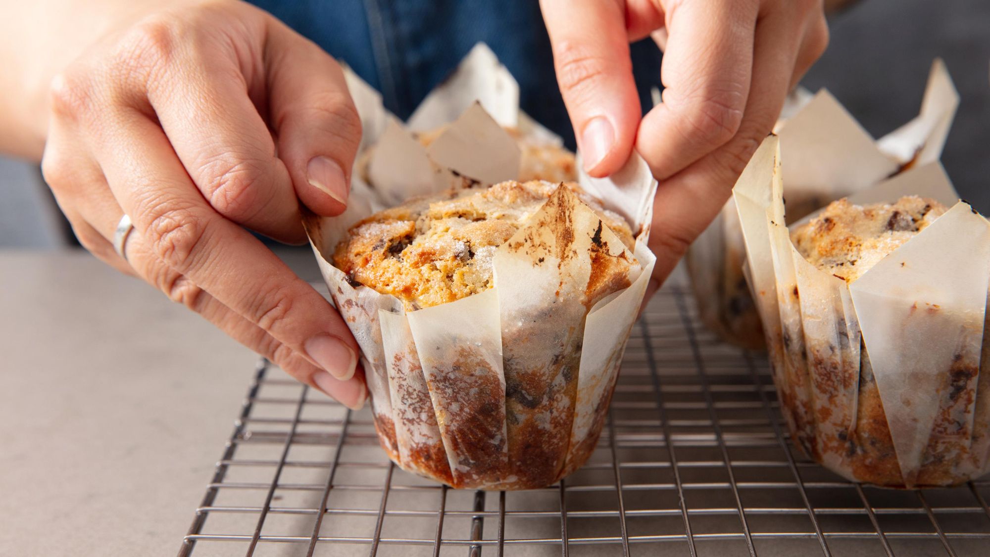 No one will believe you made these rich, buttery, muffins at home