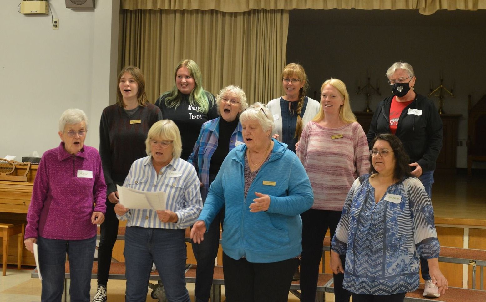 Getting together in song