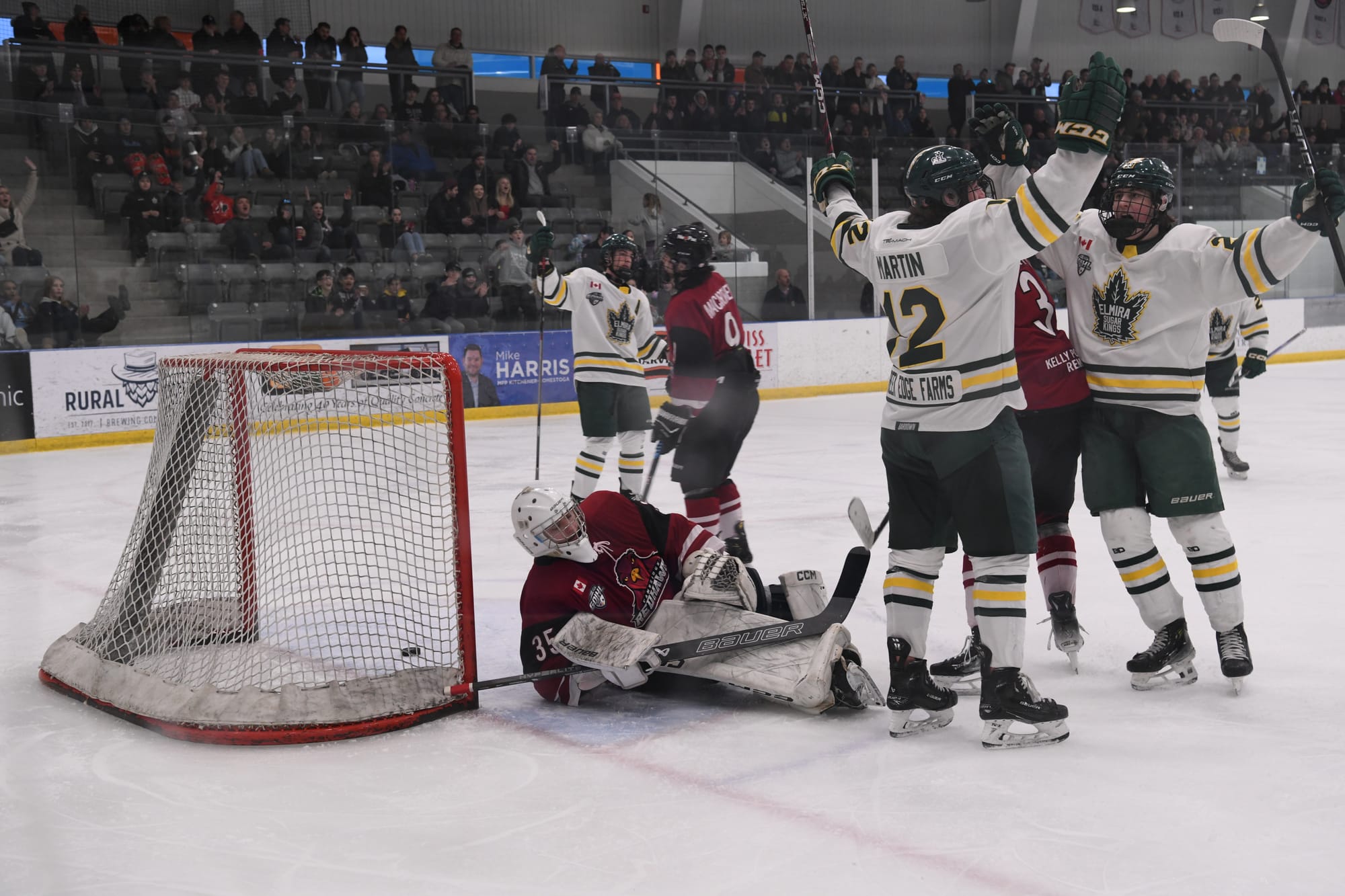 Kings go up 3-0 in playoff series before Cambridge fends off elimination