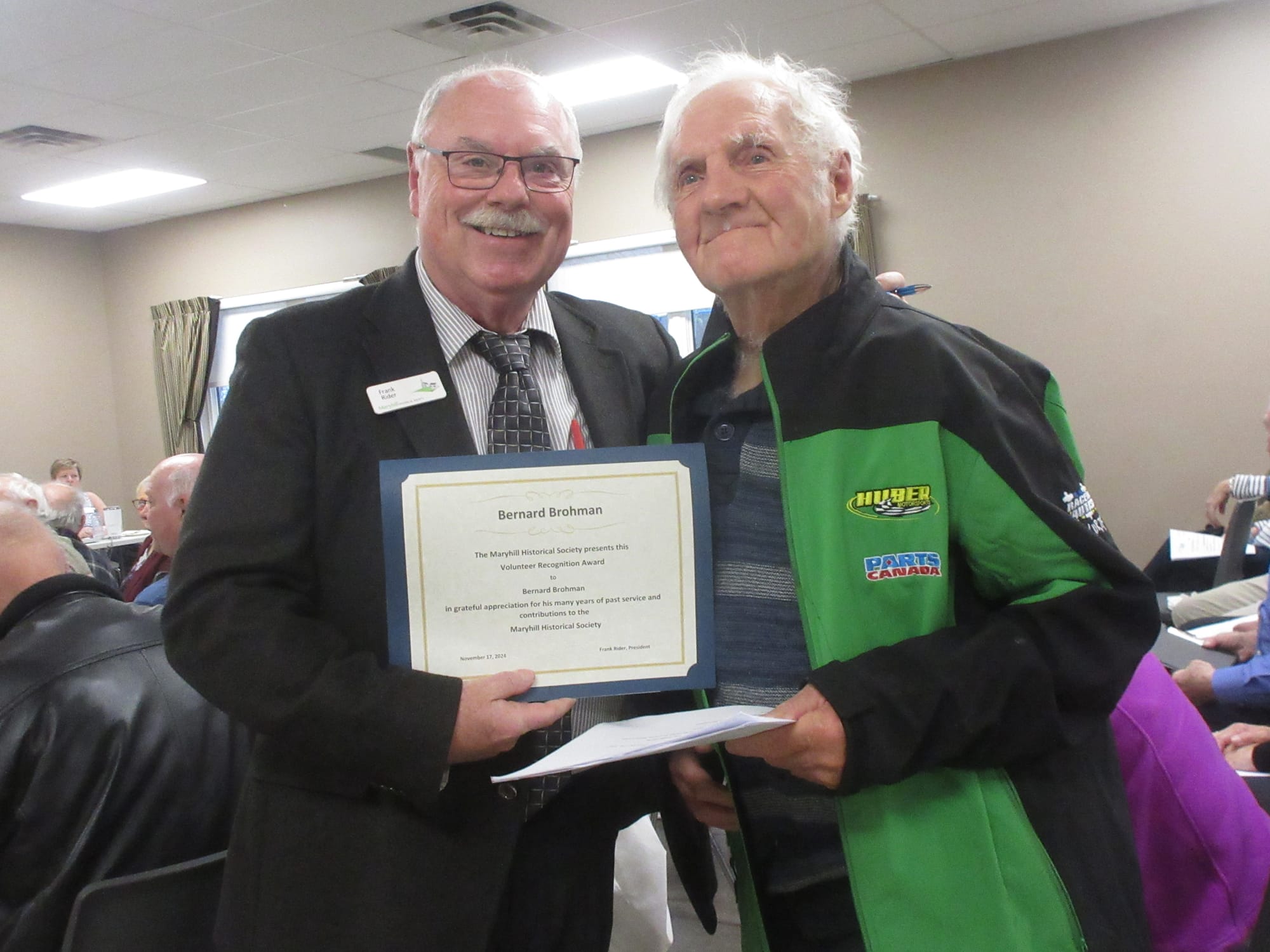 Maryhill Historical Society Annual General Meeting