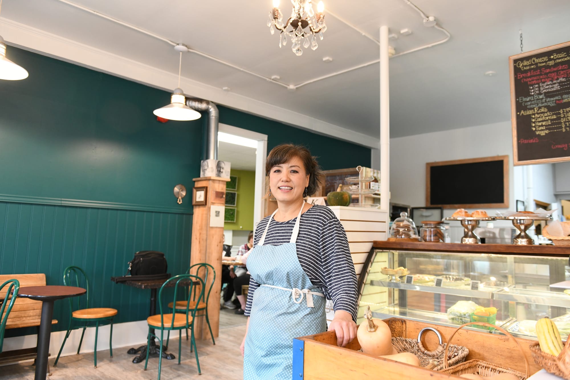 A passion for coffee keeps her busy