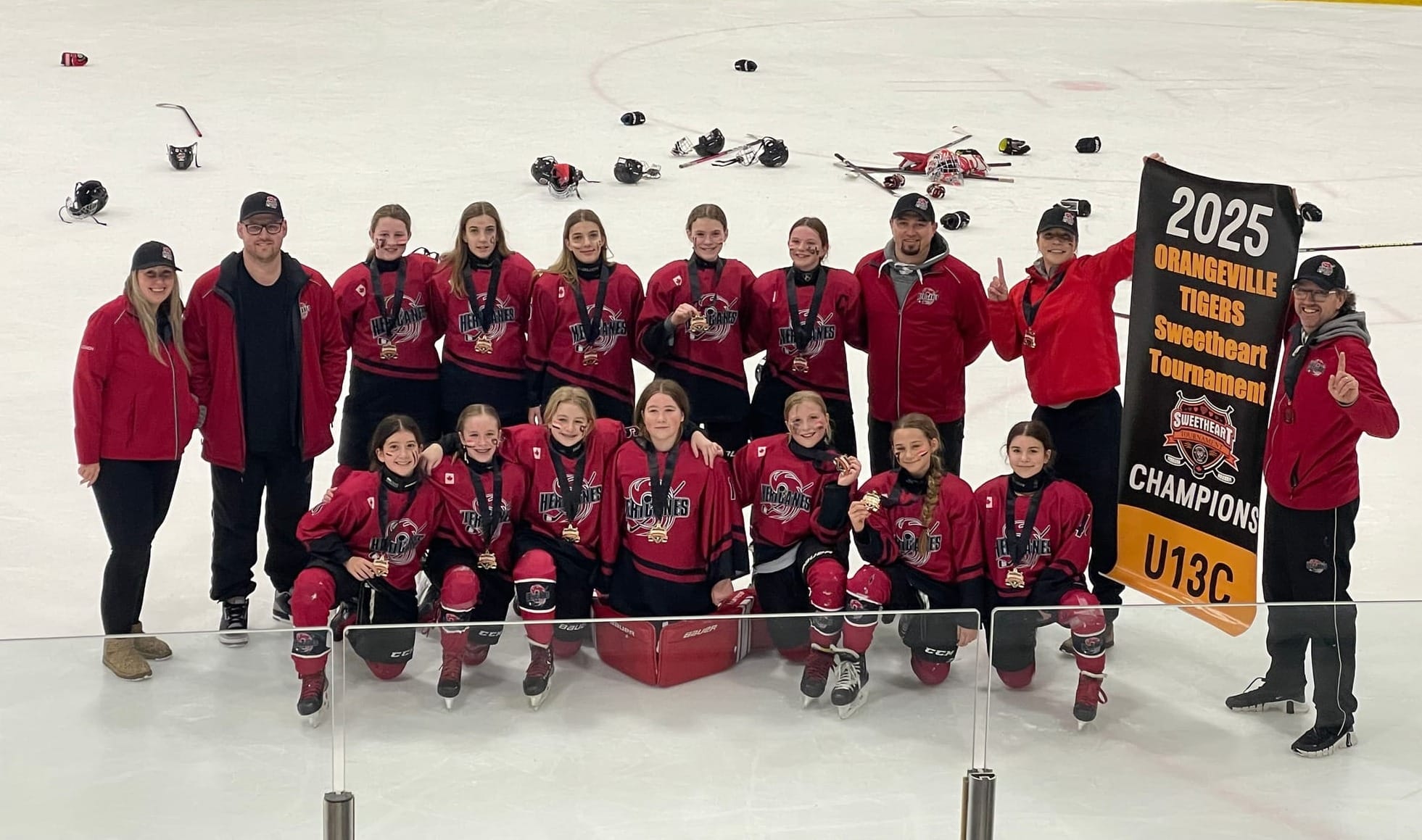 Pair of Hericanes teams strike gold at Orangeville tournament