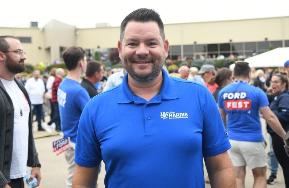 Harris re-elected in Kitchener-Conestoga