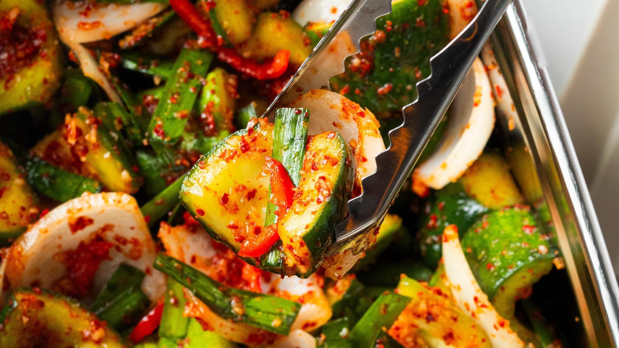 Kimchi comes together quickly and gets better as it sits