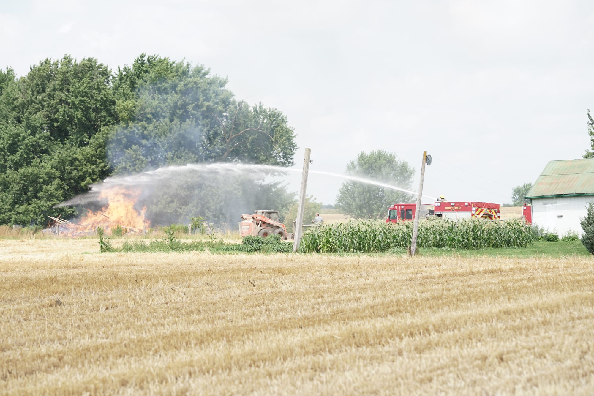 Hot, dry weather prompts widespread ban of open burns