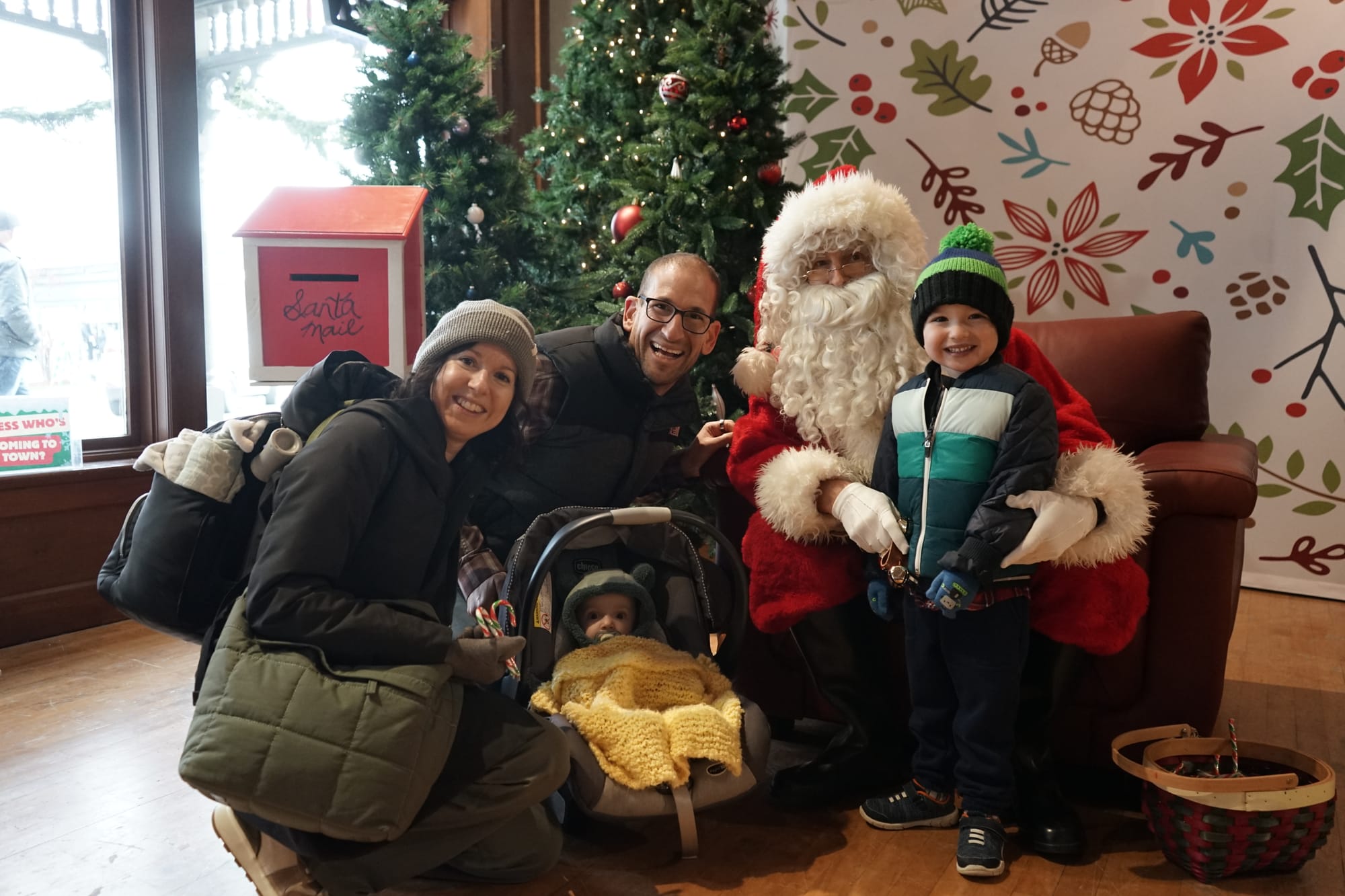 A busy time for Santa as he attends events across the townships