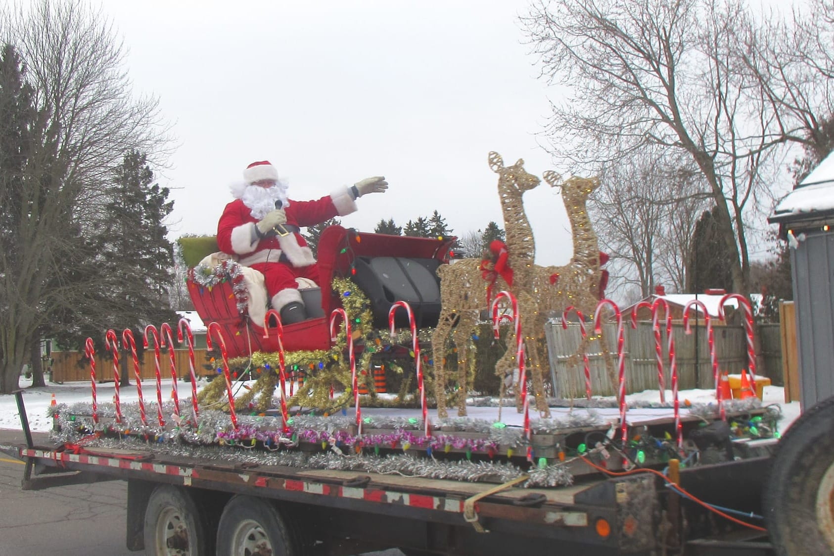 Santa came through Maryhill