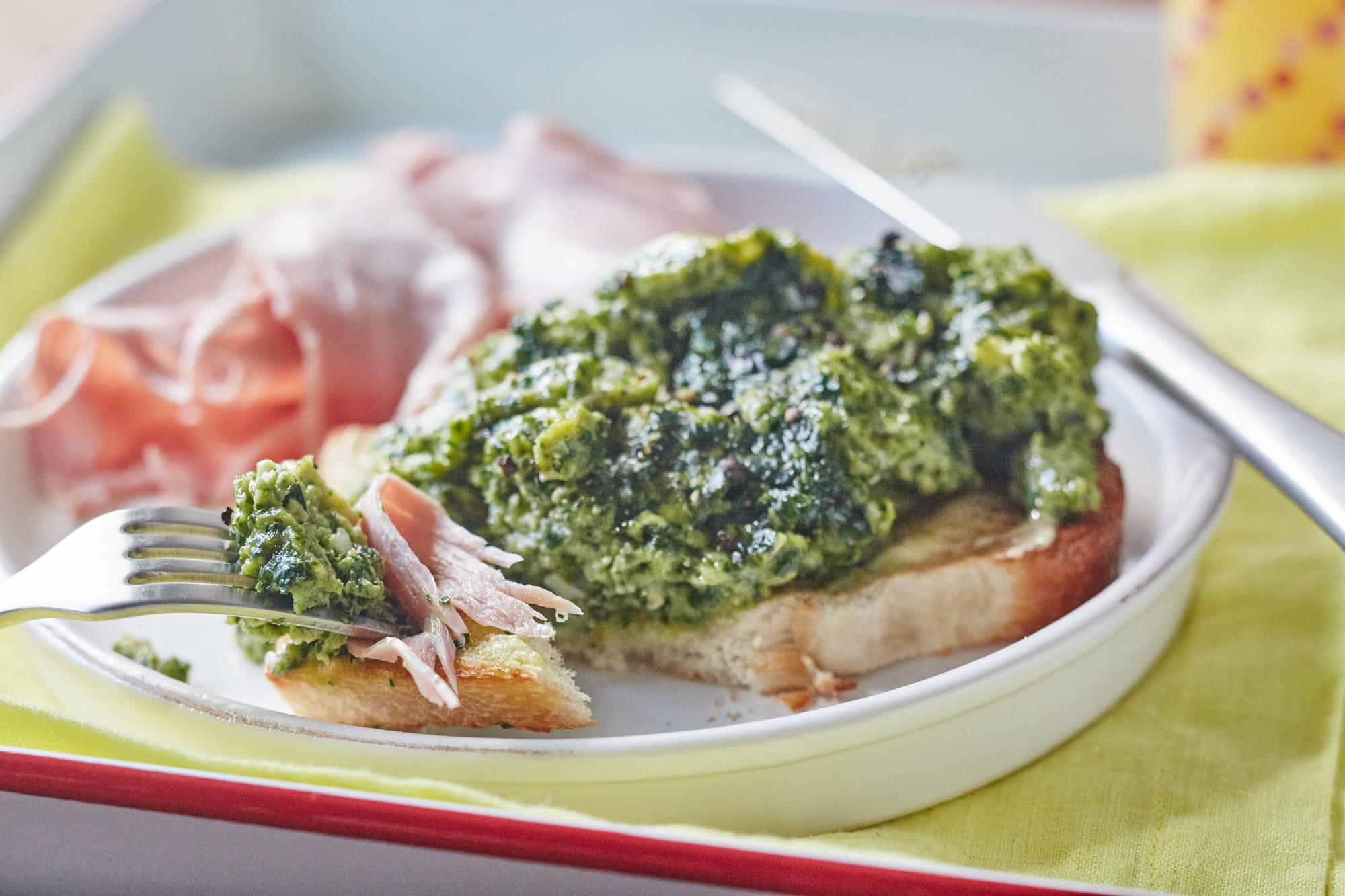 How to make green eggs and ham from Dr. Seuss