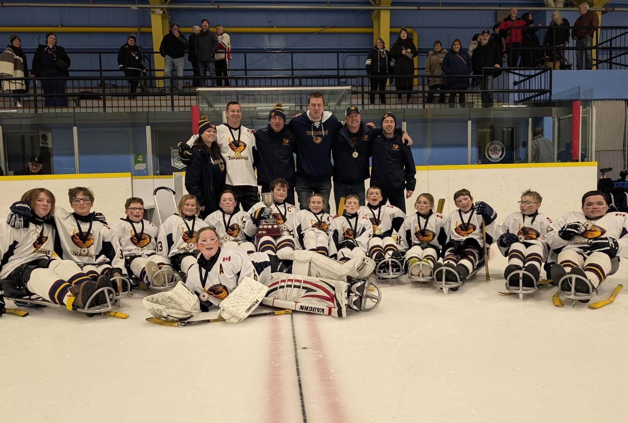 Junior Thrashers capture gold at provincial championship